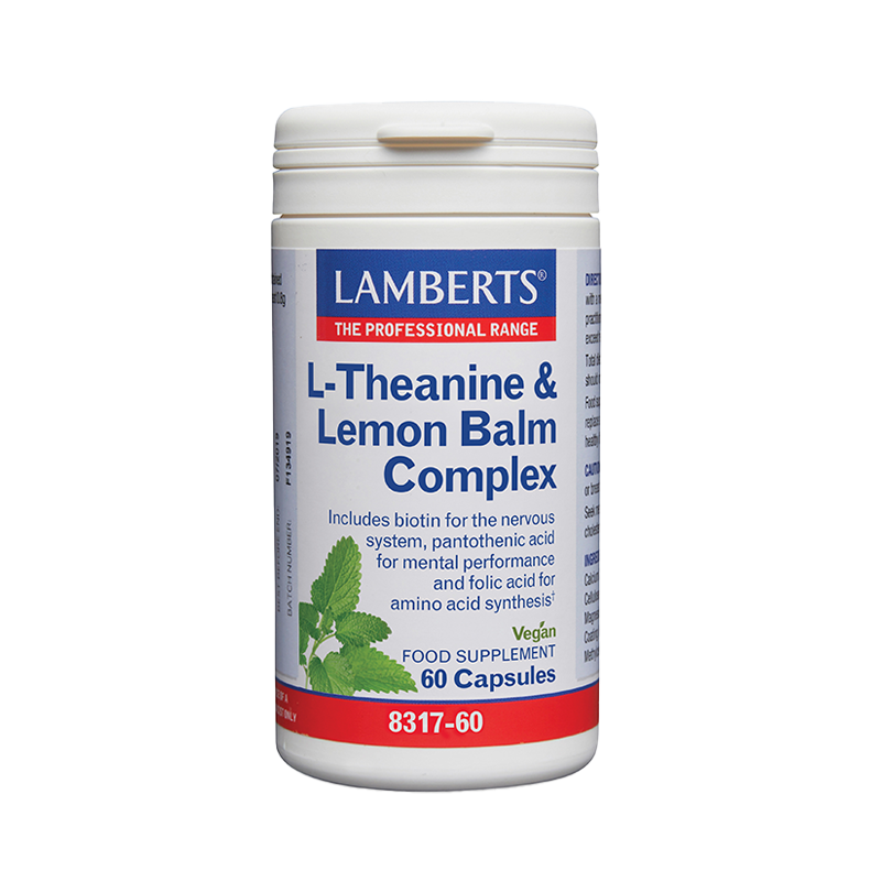 LAMBERTS - L-Theanine & Lemon Balm Complex - 60caps